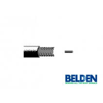 Belden COAXIAL RG59, 20 AWG, FPE 95%, BLINDADO, NEGRO. Bobina de 305 metros